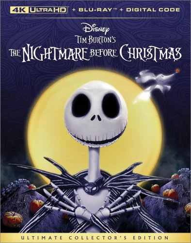 The Nightmare Before Christmas 4K 1993 poster