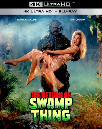 The Return of Swamp Thing 4K 1989 poster