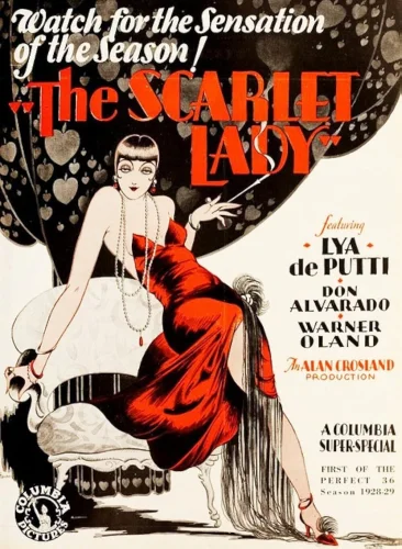 The Scarlet Lady 4K 1928 poster