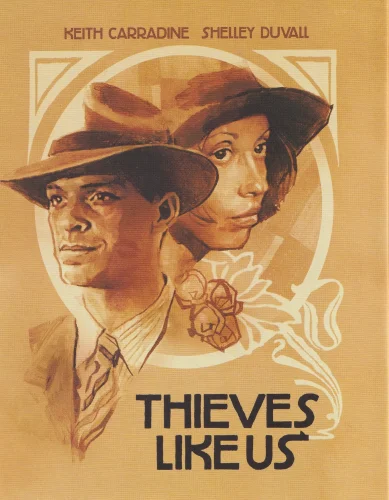 Thieves Like Us 4K 1974 poster