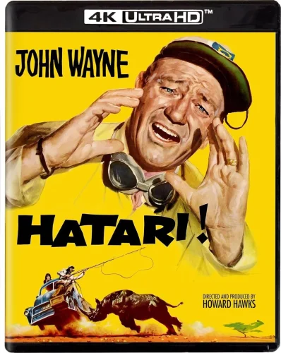 Hatari! 4K 1962 poster