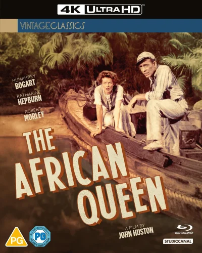 The African Queen 4K 1951 poster