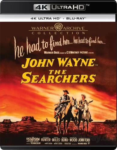 The Searchers 4K 1956 poster