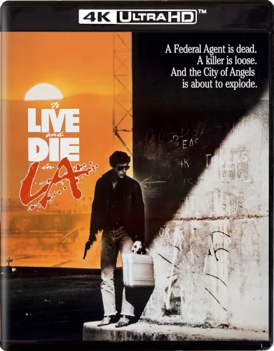 To Live and Die in L.A. 4K 1985 poster