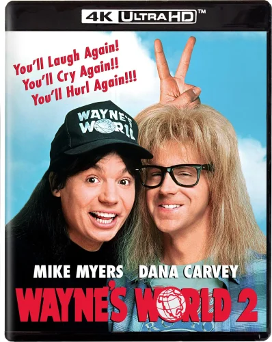 Wayne's World 2 4K 1993 poster