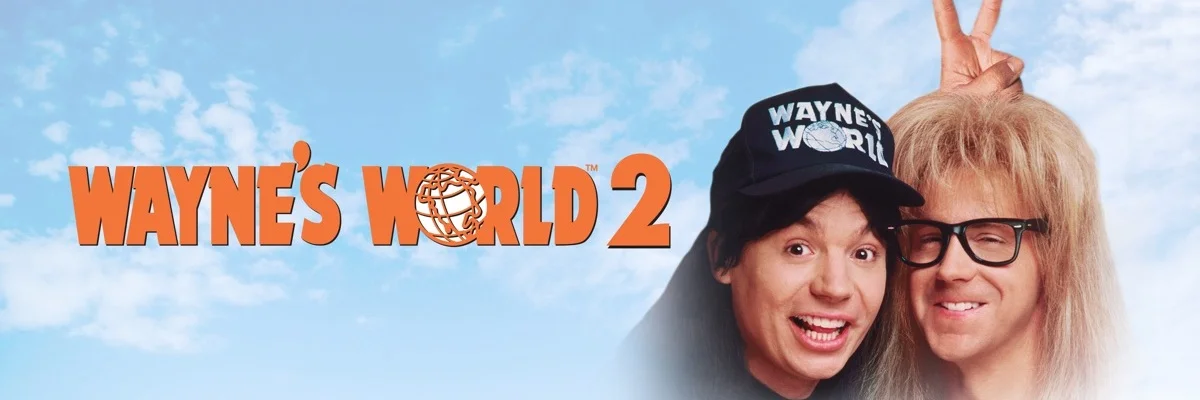 Wayne's World 2 4K 1993 big poster