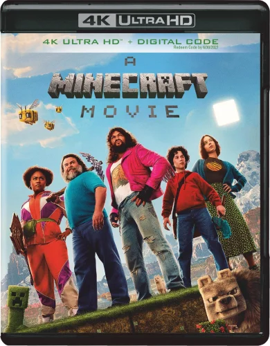 A Minecraft Movie 4K 2025 poster