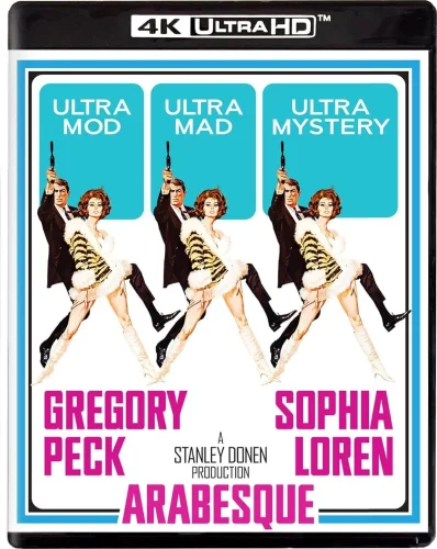 Arabesque 4K 1966 poster
