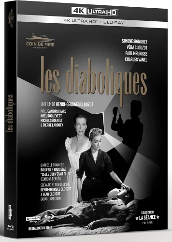 Diabolique 4K 1955 poster
