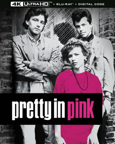 Pretty in Pink 4K 1986 poster