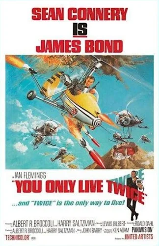 You Only Live Twice 4K 1967 poster