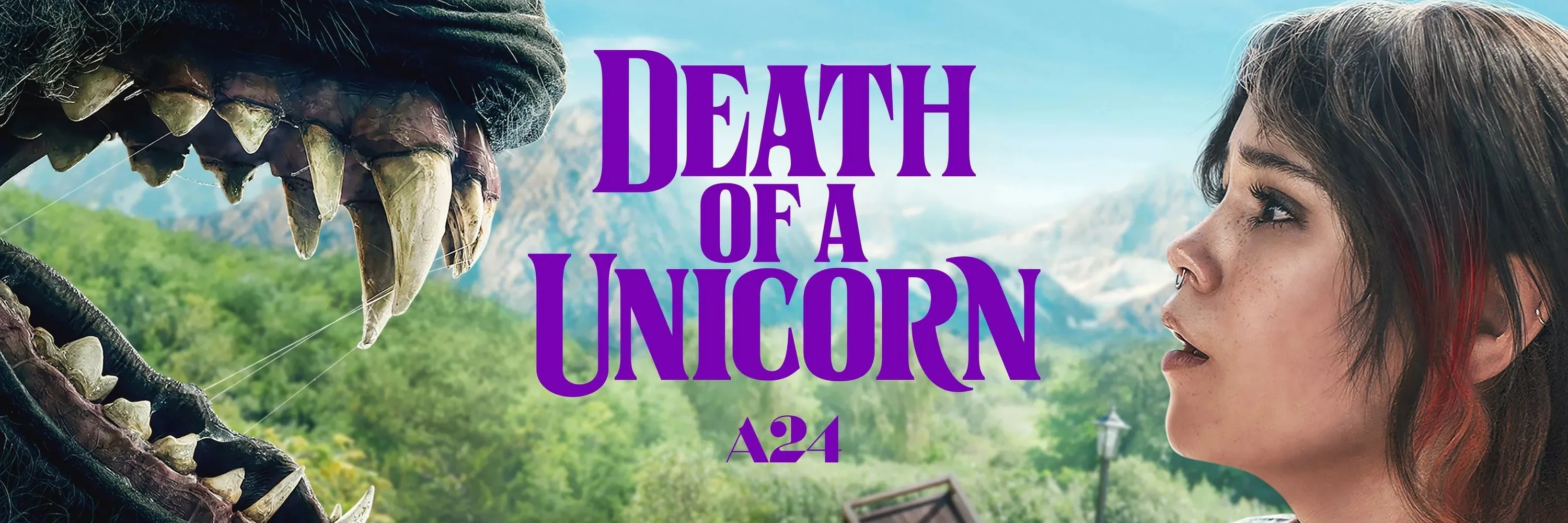 Death of a Unicorn 4K 2025 big poster