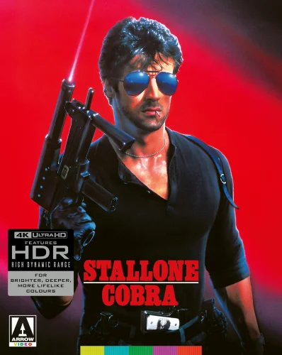 Cobra 4K 1986 poster