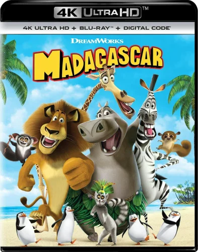 Madagascar 4K 2005 poster