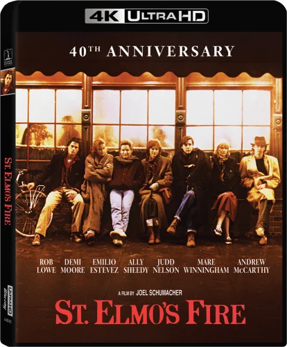 St. Elmo's Fire 4K 1985 poster