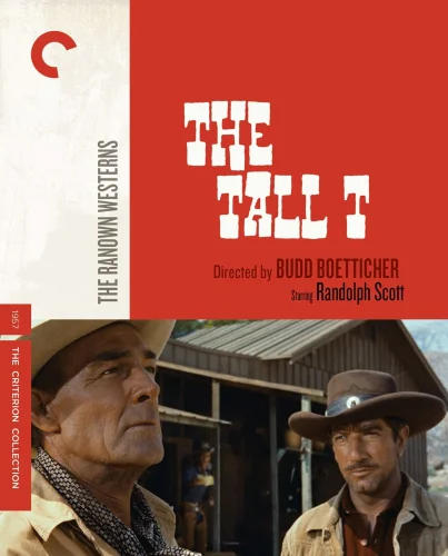 The Tall T 4K 1957 poster