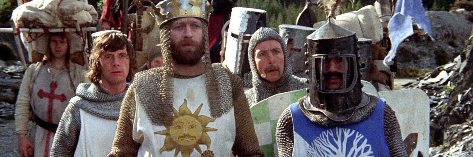 Monty Python and the Holy Grail 4K 1975 big poster