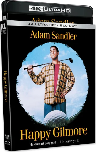 Happy Gilmore 4K 1996 poster