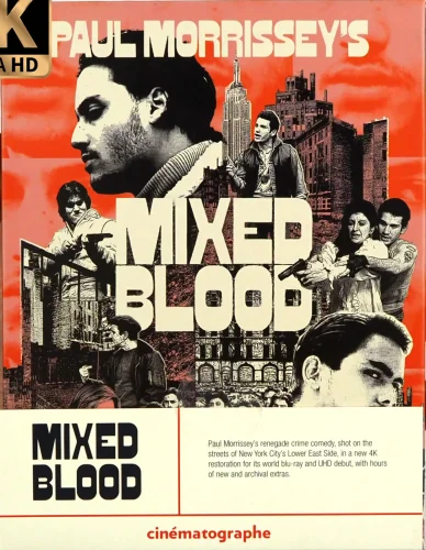 Mixed Blood 4K 1984 poster
