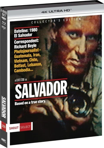 Salvador 4K 1986 poster