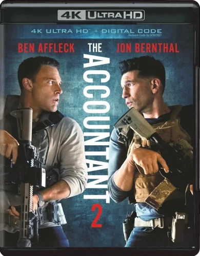 The Accountant 2 4K 2025 poster