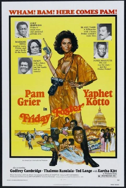 Friday Foster 4K 1975 poster