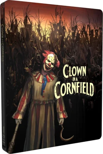 Clown in a Cornfield 4K 2025 poster