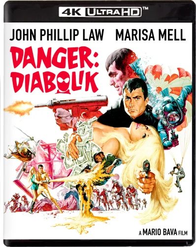 Danger: Diabolik 4K 1968 poster