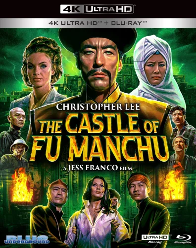 The Castle of Fu Manchu 4K 1969 poster