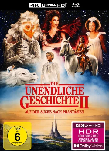The NeverEnding Story II: The Next Chapter 4K 1990 poster