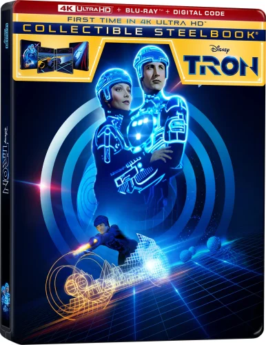 Tron 4K 1982 poster