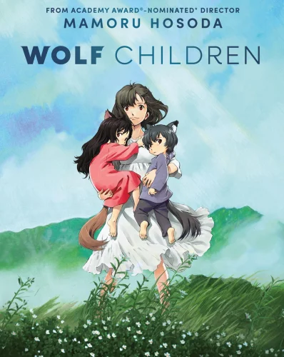 Wolf Children 4K 2012 poster