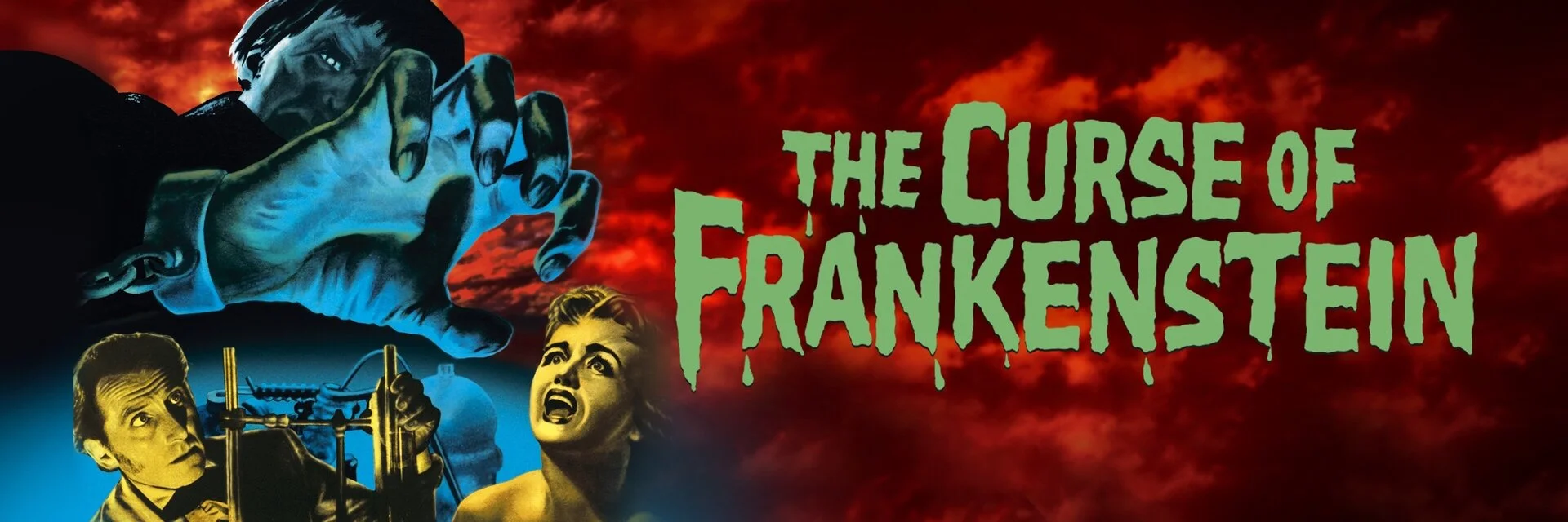 The Curse of Frankenstein 4K 1957 big poster