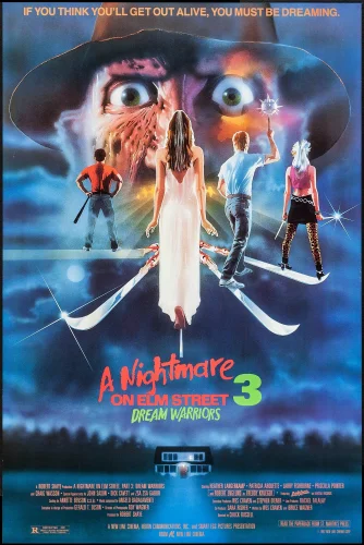 A Nightmare on Elm Street 3: Dream Warriors 4K 1987 poster