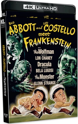 Abbott and Costello Meet Frankenstein 4K 1948 poster