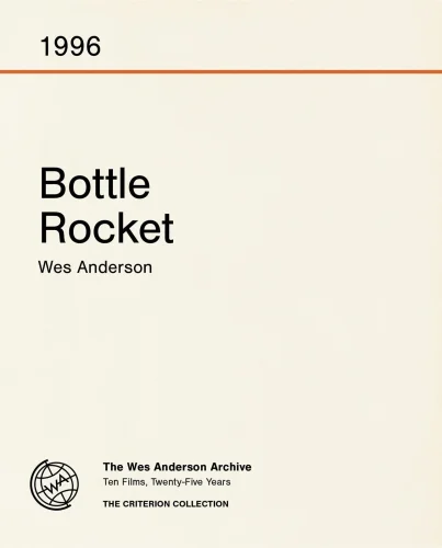 Bottle Rocket 4K 1996 poster