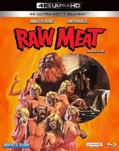 Death Line 4K 1972 poster