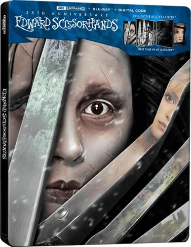 Edward Scissorhands 4K 1990 poster
