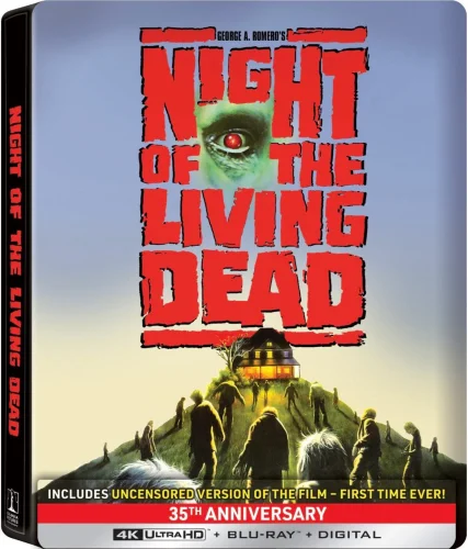 Night of the Living Dead 4K 1990 poster