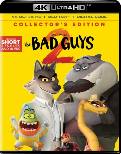 The Bad Guys 2 4K 2025 poster