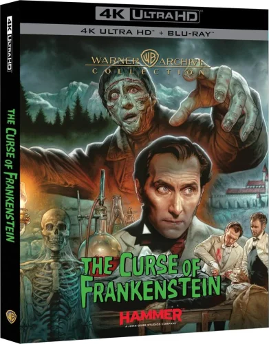The Curse of Frankenstein 4K 1957 poster