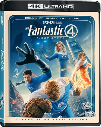 The Fantastic Four: First Steps 4K 2025 poster