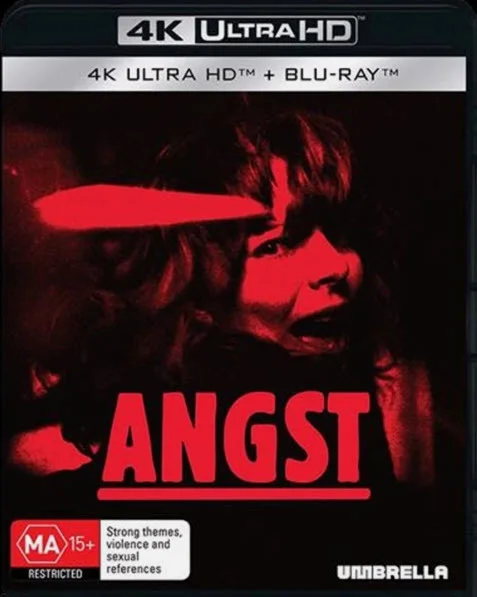 Angst 4K 1983 poster