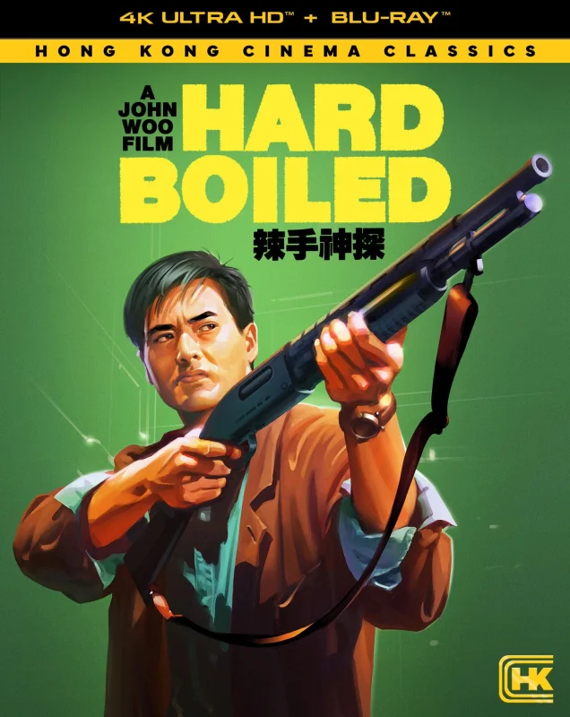 Hard Boiled 4K 1992 poster