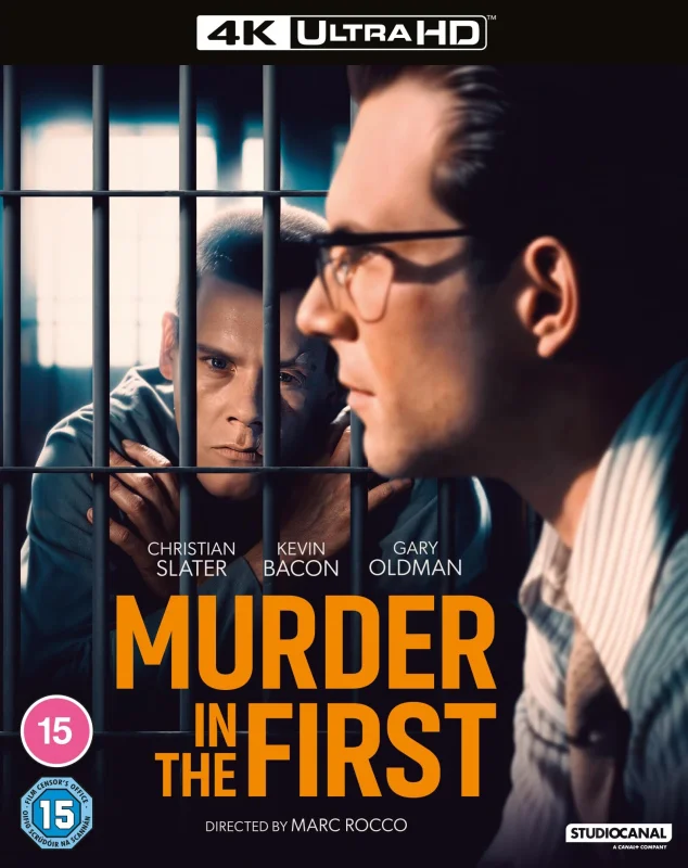 Murder in the First 4K 1995 poster