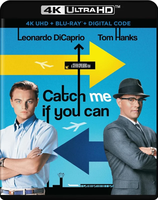 Catch Me If You Can 4K 2002 poster