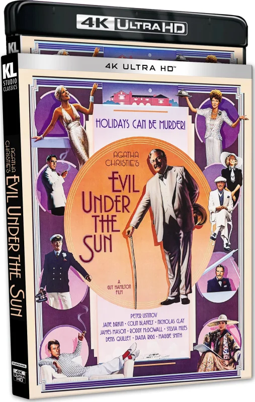 Evil Under the Sun 4K 1982 poster