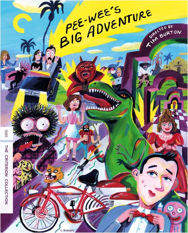 Pee-wee's Big Adventure 4K 1985 poster