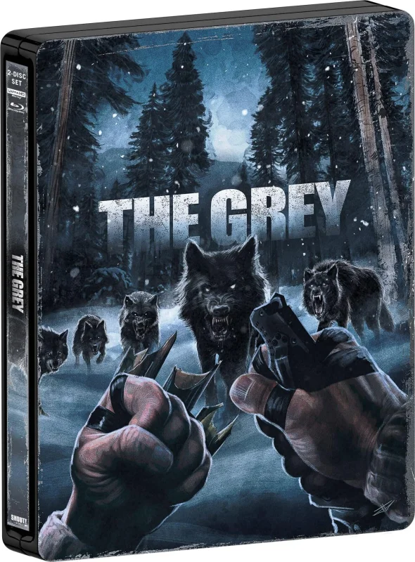 The Grey 4K 2011 poster