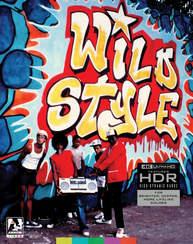 Wild Style 4K 1982 poster